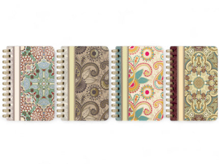 NOTEBOOK SPIRALE A6 KASHIMIRE