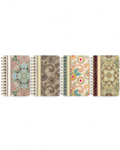 NOTEBOOK SPIRALE A6 KASHIMIRE