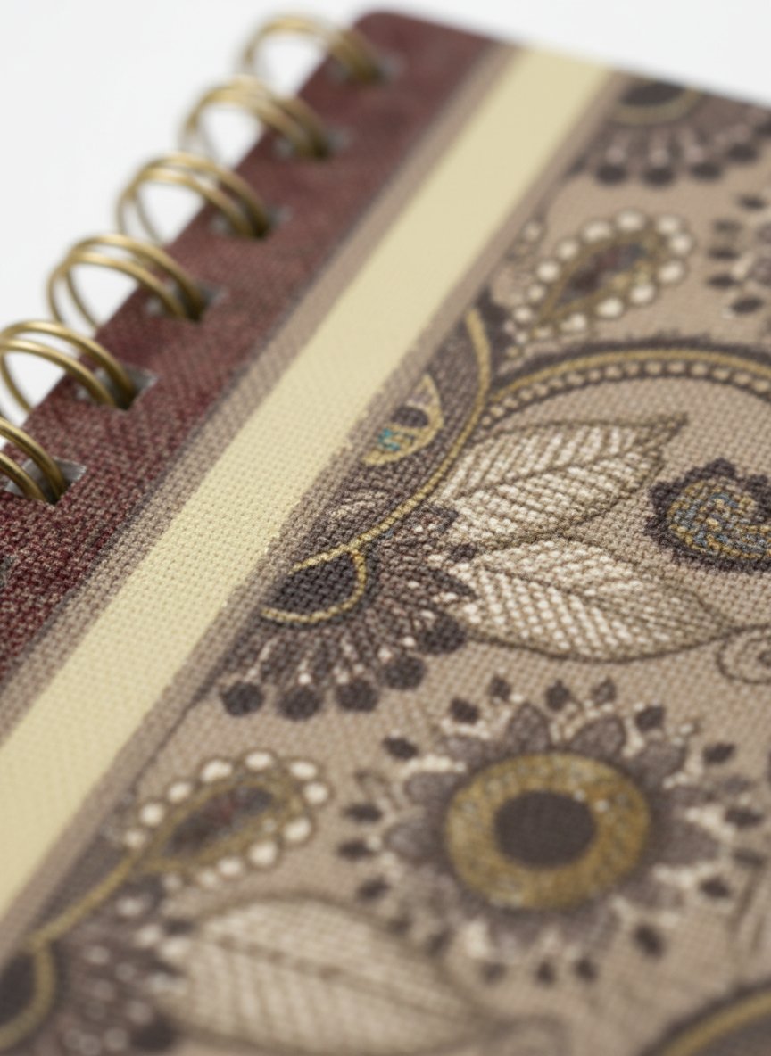 NOTEBOOK SPIRALE A6 KASHIMIRE