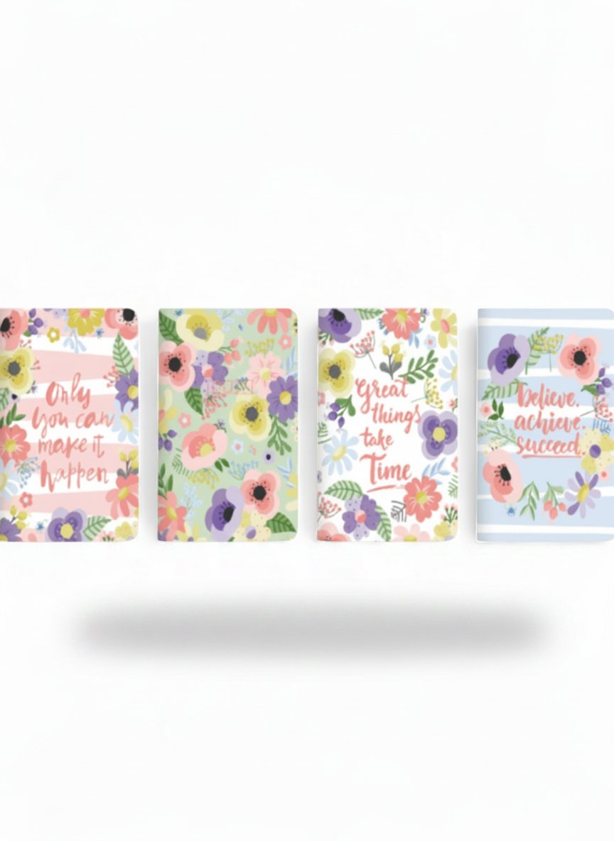 NOTEBOOK B5 FLOWERS