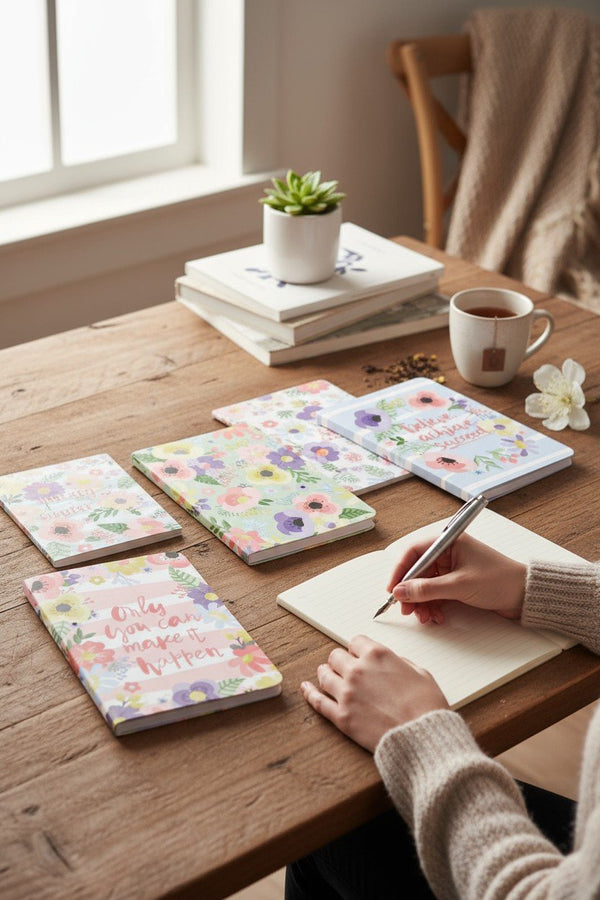 NOTEBOOK B5 FLOWERS