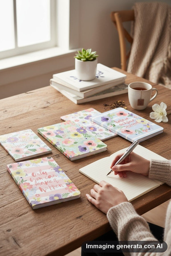 NOTEBOOK A5 FLOWERS