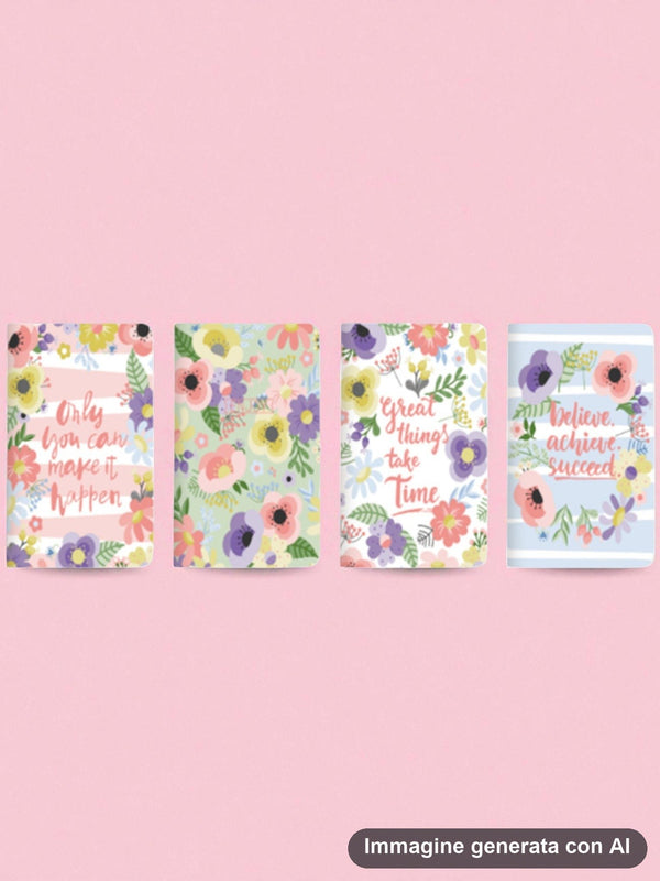 NOTEBOOK A5 FLOWERS