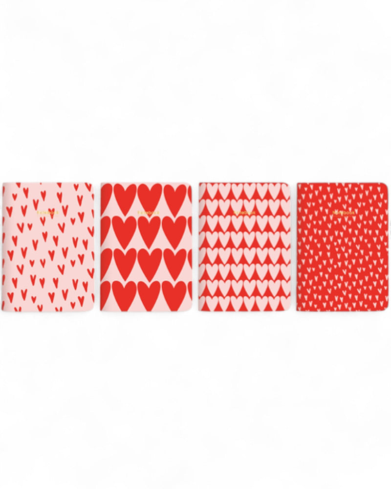 NOTEBOOK A5 HEARTS