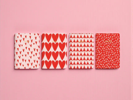 NOTEBOOK A5 HEARTS
