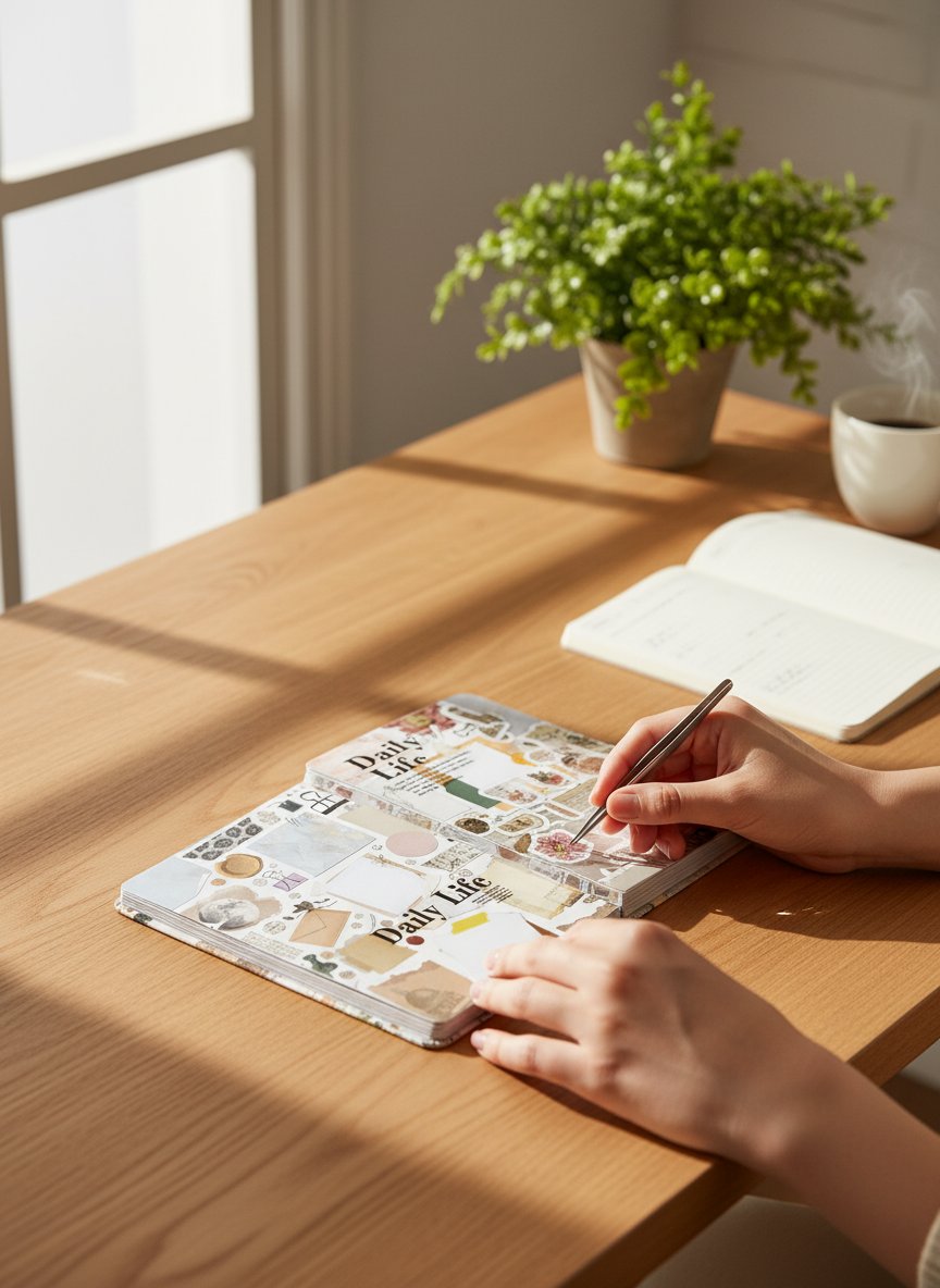NOTEBOOK B5 DECOUPAGE