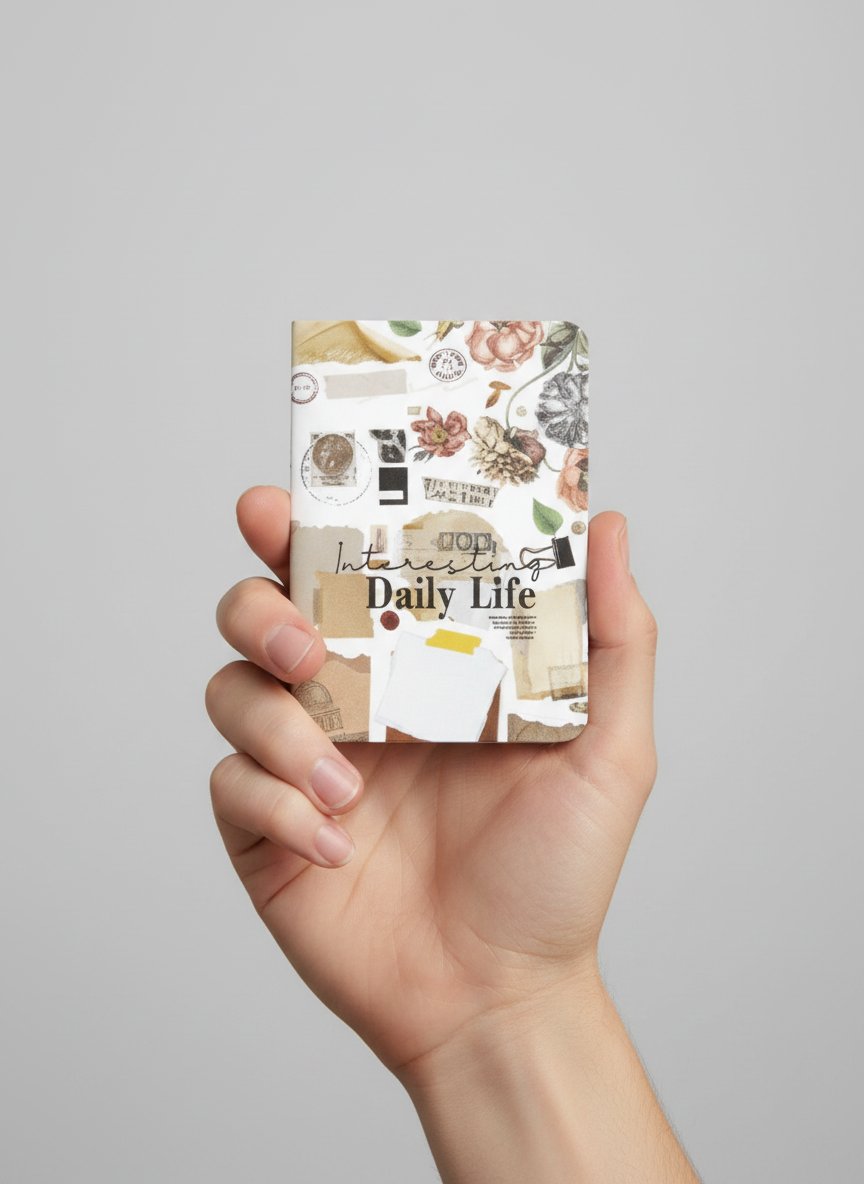 NOTEBOOK B5 DECOUPAGE