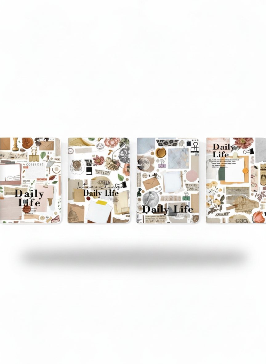 NOTEBOOK B5 DECOUPAGE