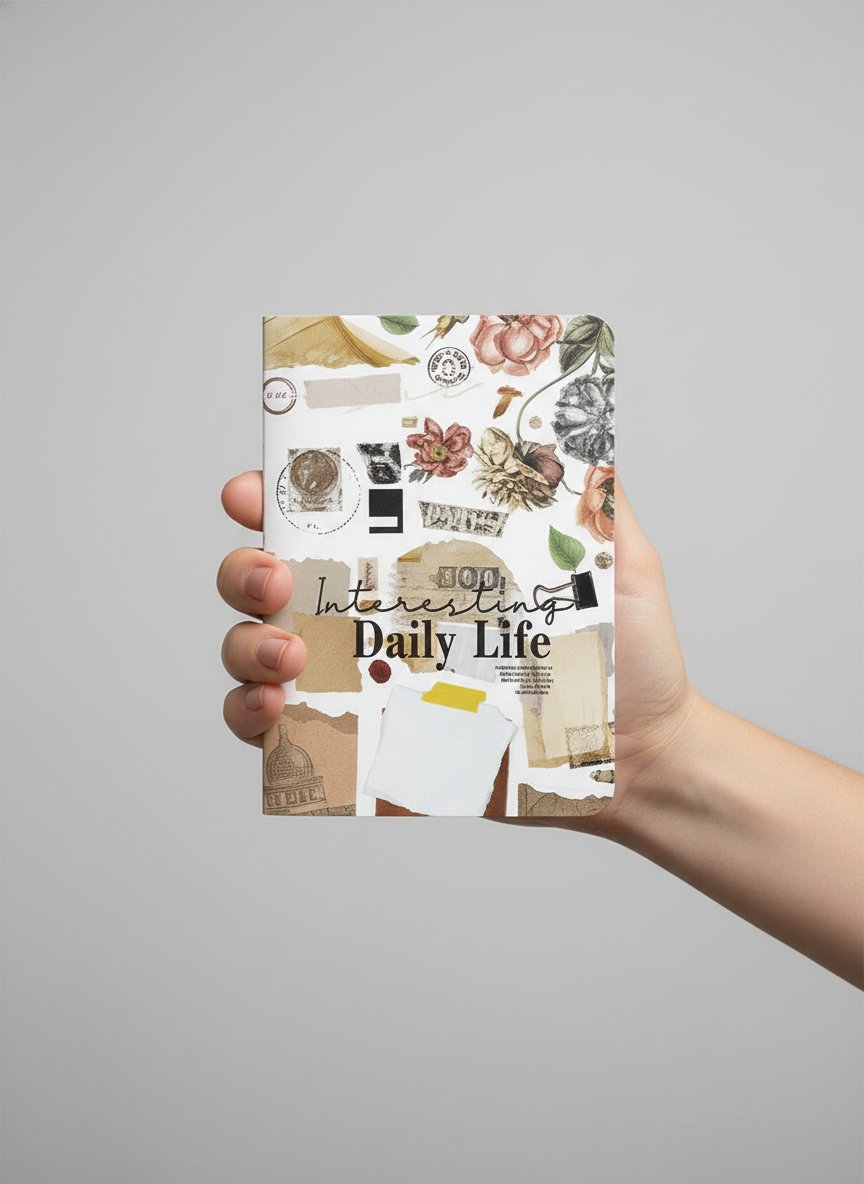 NOTEBOOK A5 DECOUPAGE