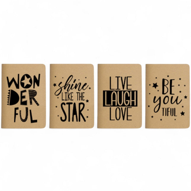 NOTEBOOK A5 BLACK IN BLACK