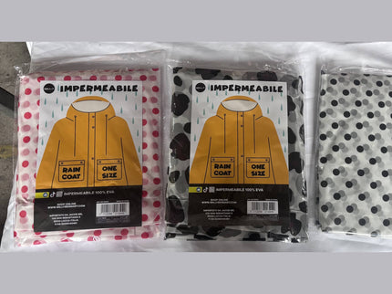 IMPERMEABILE POIS ONE SIZE