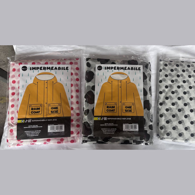 IMPERMEABILE POIS ONE SIZE
