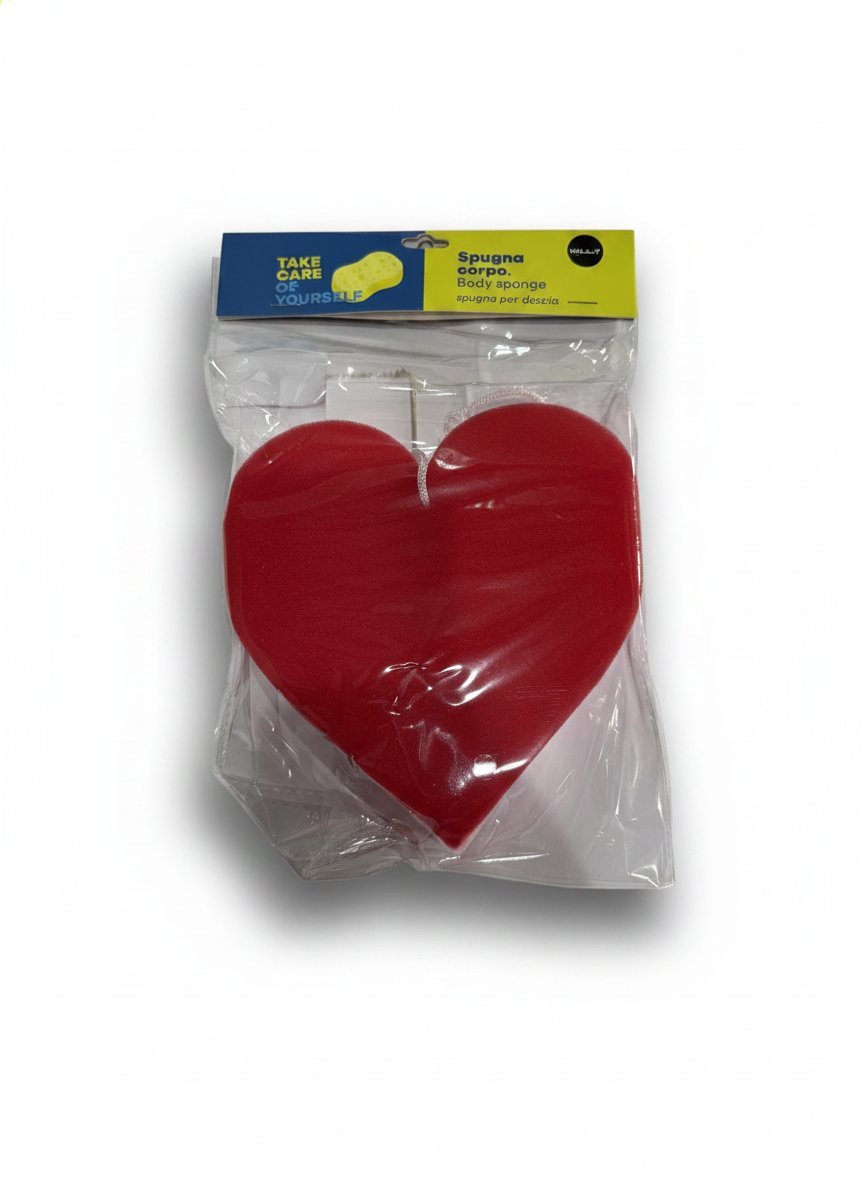 SPUGNA DA BAGNO CUORE
