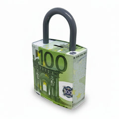 SALVADANAIO LUCCHETTO EURO