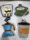 ASCIUGHINO DA CUCINA  CAFFE’