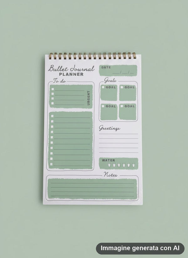 PLANNER OBBIETTIVI GIORNALIERI