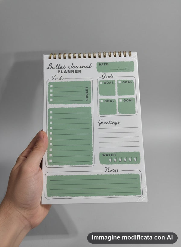 PLANNER OBBIETTIVI GIORNALIERI