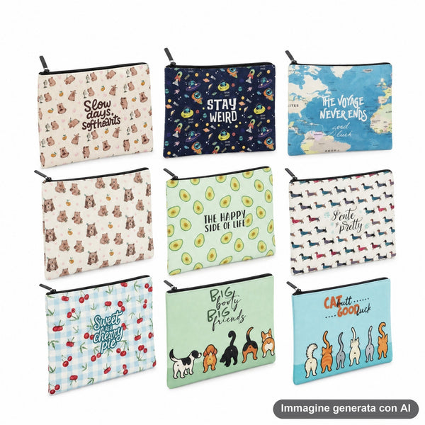POCHETTE PORTAFOGLIO