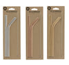 SET 4 CANNUCCE CON SCOVOLINO IN METALLO