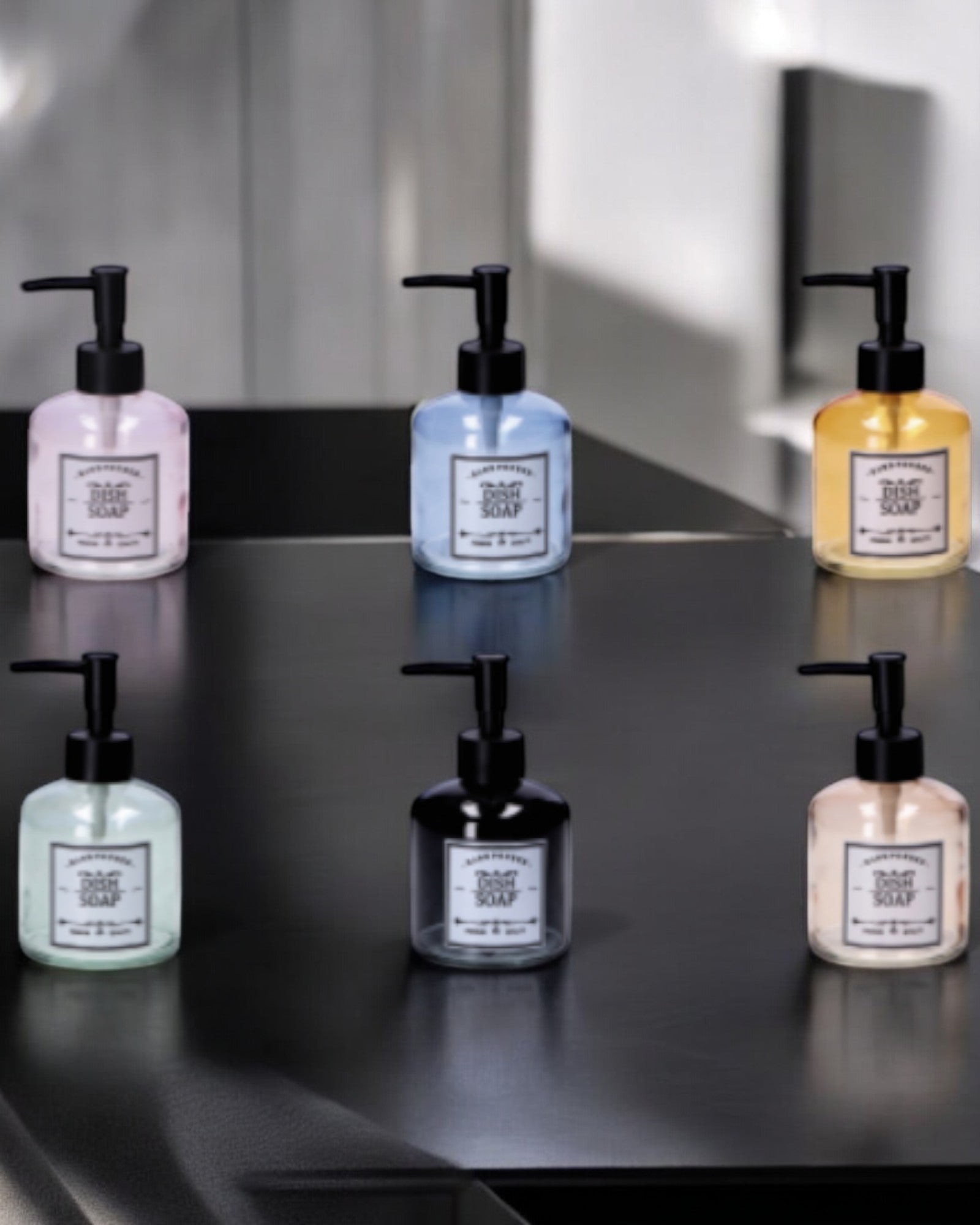 DISPENSER SAPONE VETRO