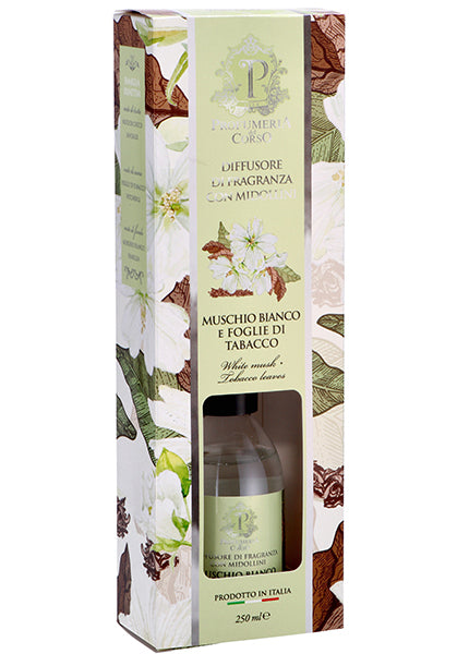 DIFFUSORE FRAGRANZE 250ML MUSCHIO  TABACCO