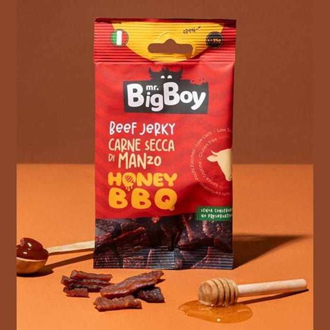 CARNE SECCA DI MANZO HONEY BBQ 25G