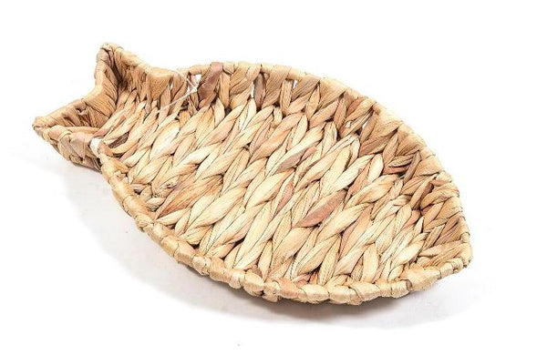 CESTINO PESCE IN BANANO INTRECCIATO