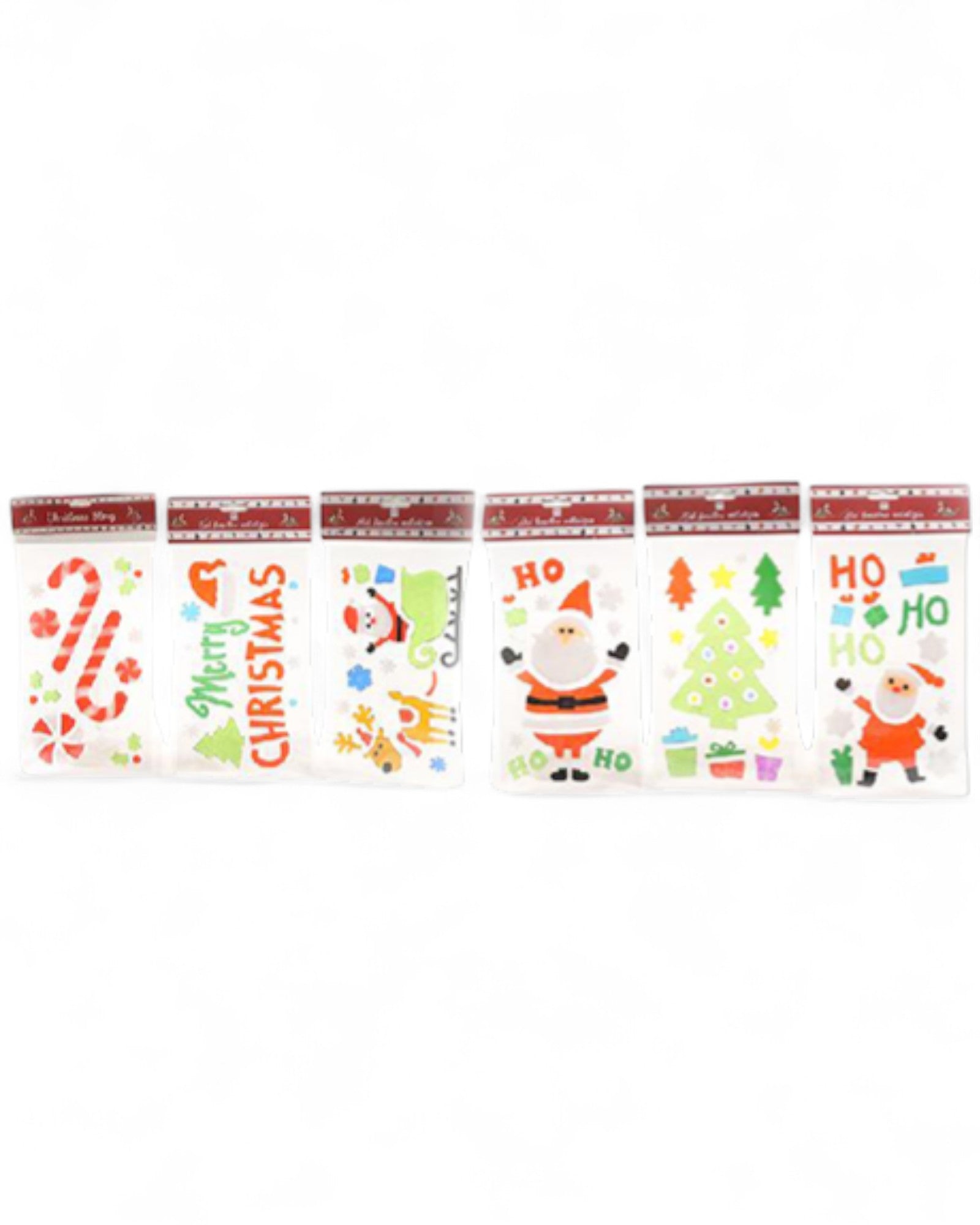 DECORAZIONE GEL PER FINESTRE XMAS
