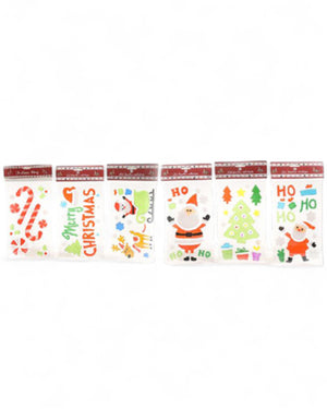 DECORAZIONE GEL PER FINESTRE XMAS