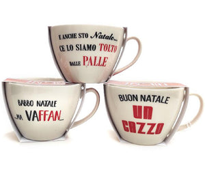 TAZZONE PORCELLANA 400ML CHE TAZZA VUOI XMAS