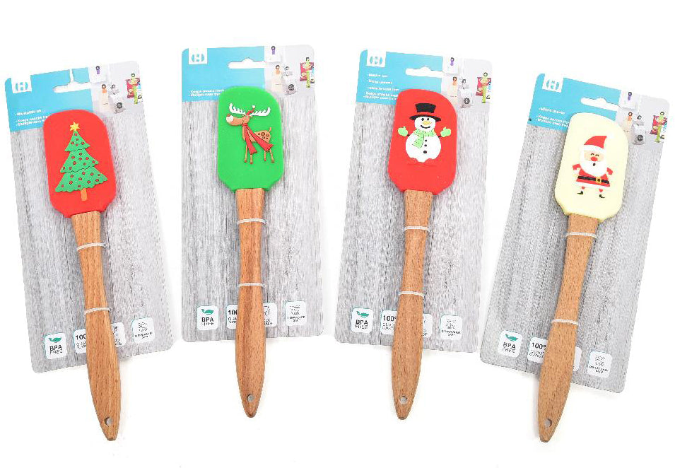 UTENSILE DA CUCINA BAMBU' XMAS