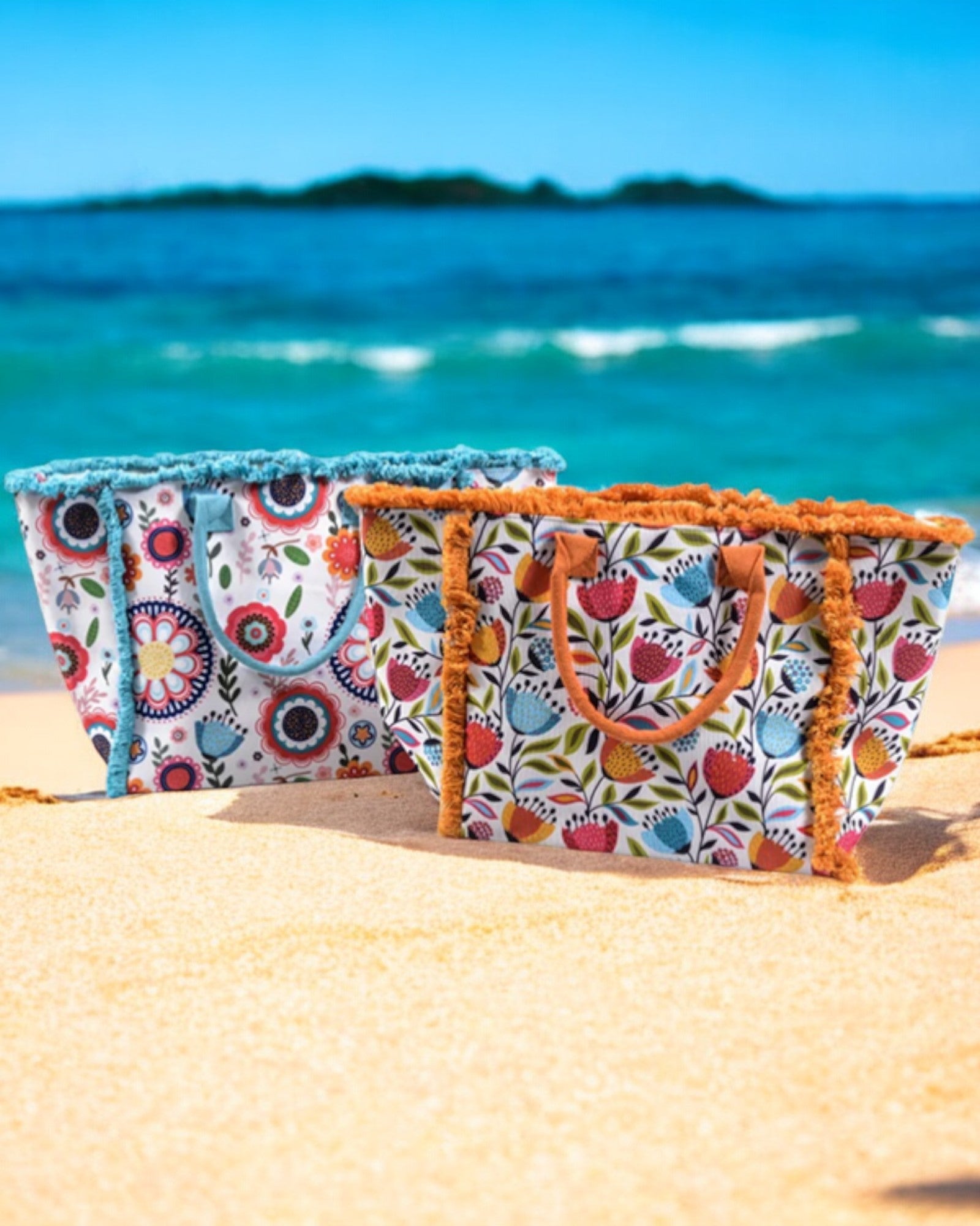BORSA FLOWER SEA