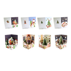 BIGLIETTO AUGURI 3D XMAS