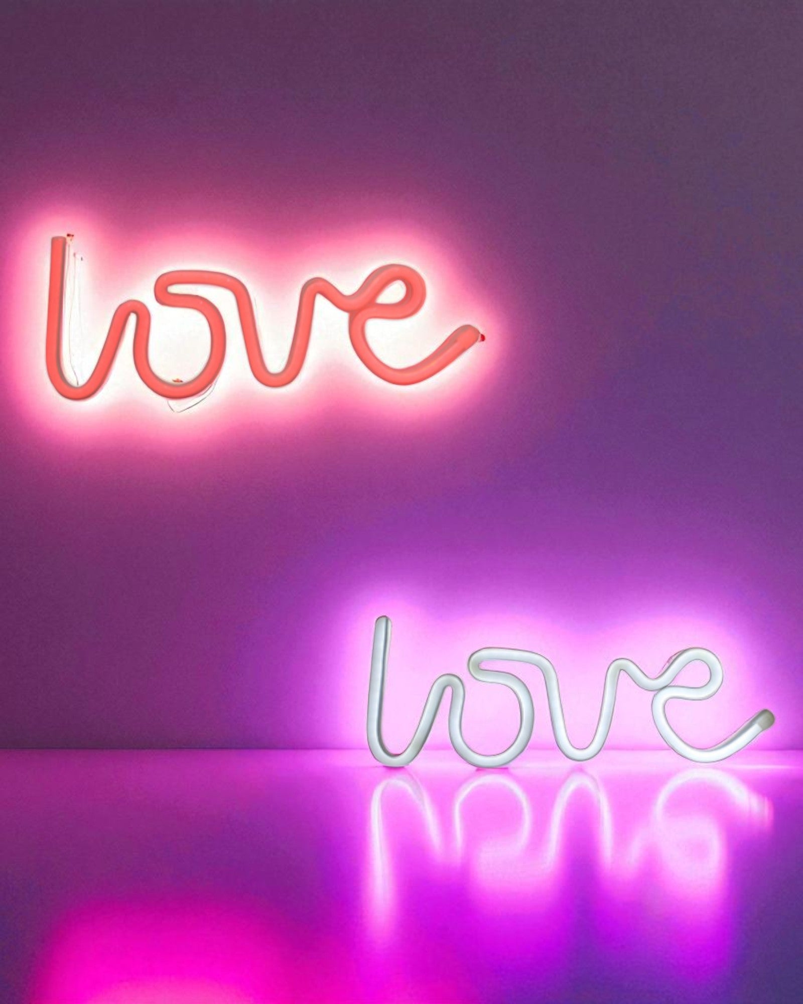 SCRITTA LOVE LED SAN VALENTINO