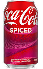 COCA COLA SPICED CAN 355 ML.