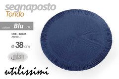 TOVAGLIETTA TONDO BLU