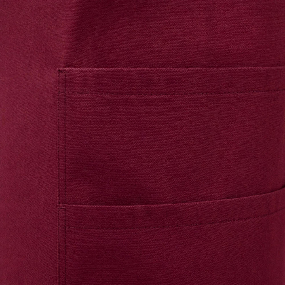 Grembiule da cucina disponibile in bianco, bordeaux, verde e blu navy, dimensioni 60x80 centimetri