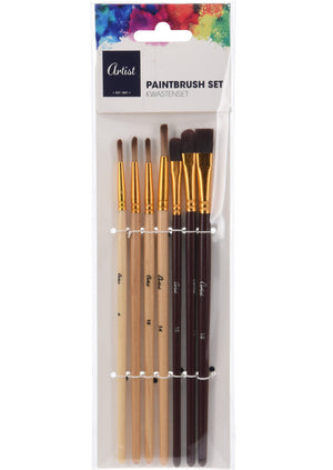 KIT 7 PENNELLI DA PITTURA