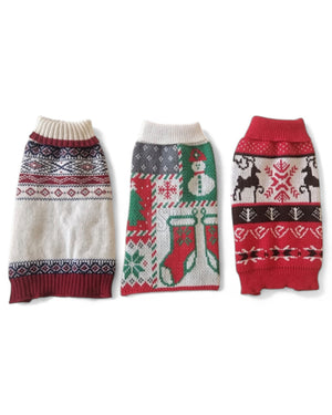 VESTITO NATALE PER CANI 2 TG XMAS