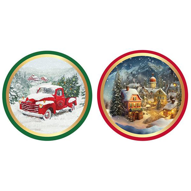 SCATOLA LATTA CON BISCOTTI 114GR XMAS