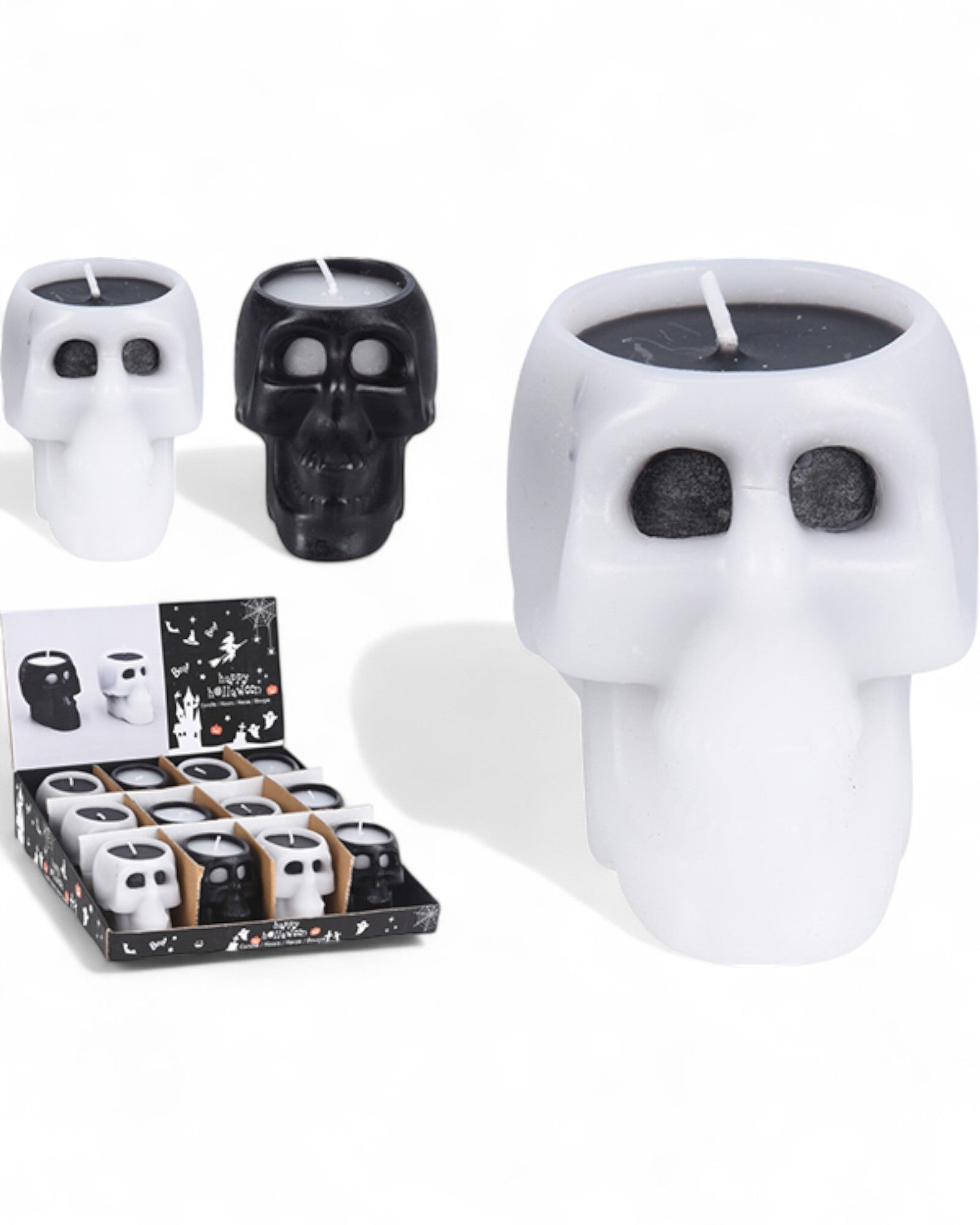 CANDELA SKULL HALLOWEEN