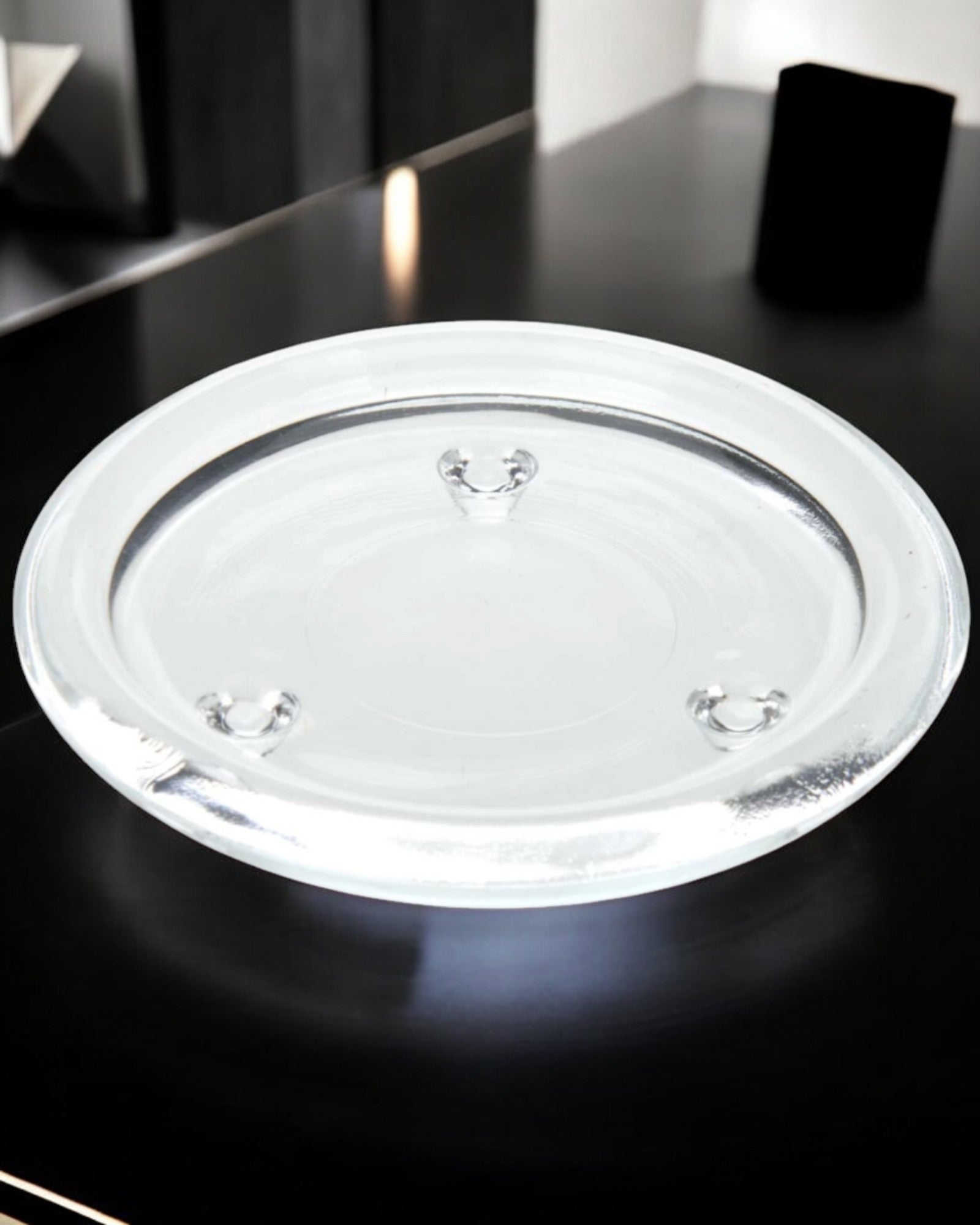 PIATTINO SOTTOCANDELA VETRO