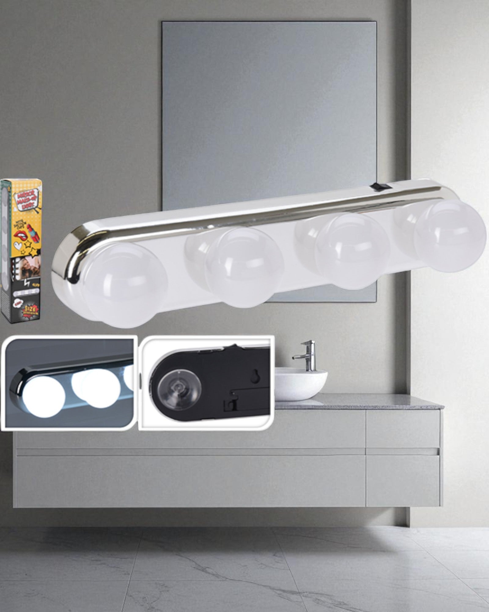 PUNTO LUCE LED DA PARETE