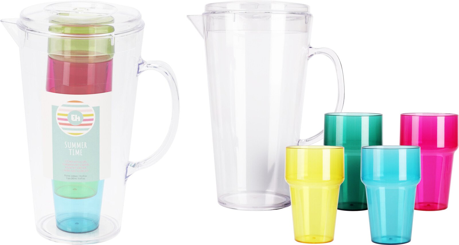 SET CARAFFA CON BICCHIERI