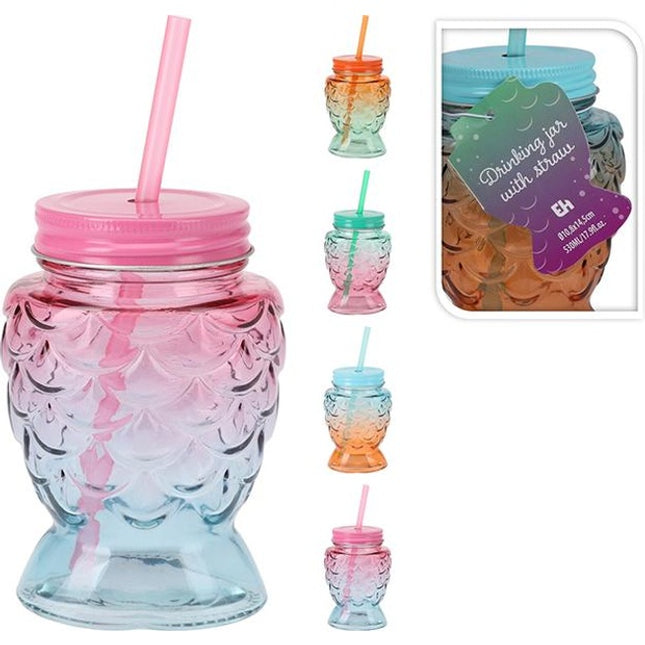 BICCHIERE BIBITA 530ML CON CANNUCCIA