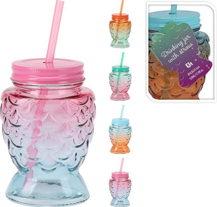 BICCHIERE BIBITA 530ML CON CANNUCCIA