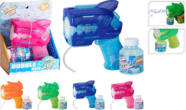 PISTOLA SPARA BOLLE SAPONE