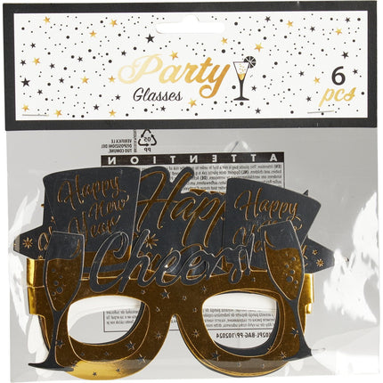 6 OCCHIALI CARTA PARTY