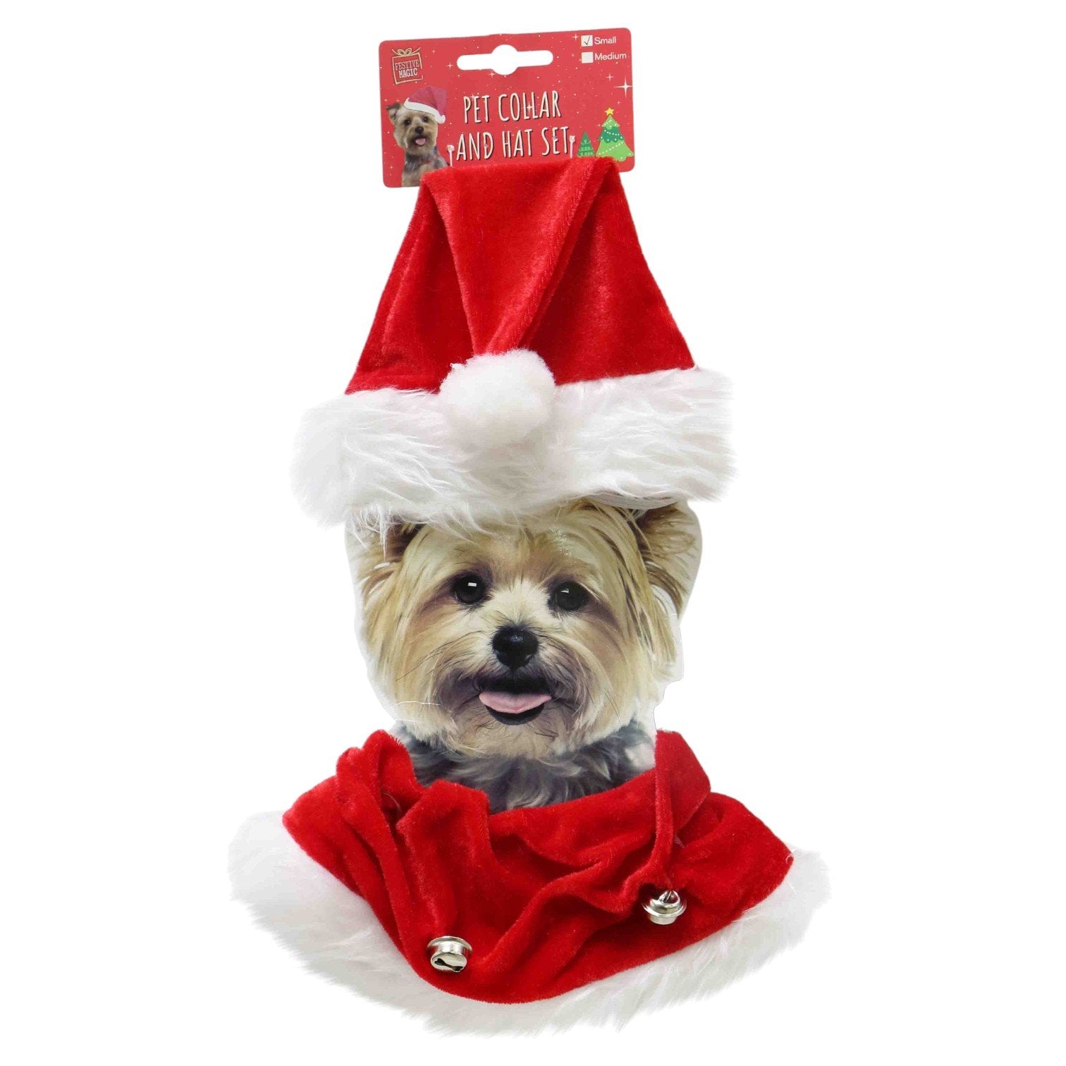 COLLARE E CAPPELLO ANIMALI XMAS