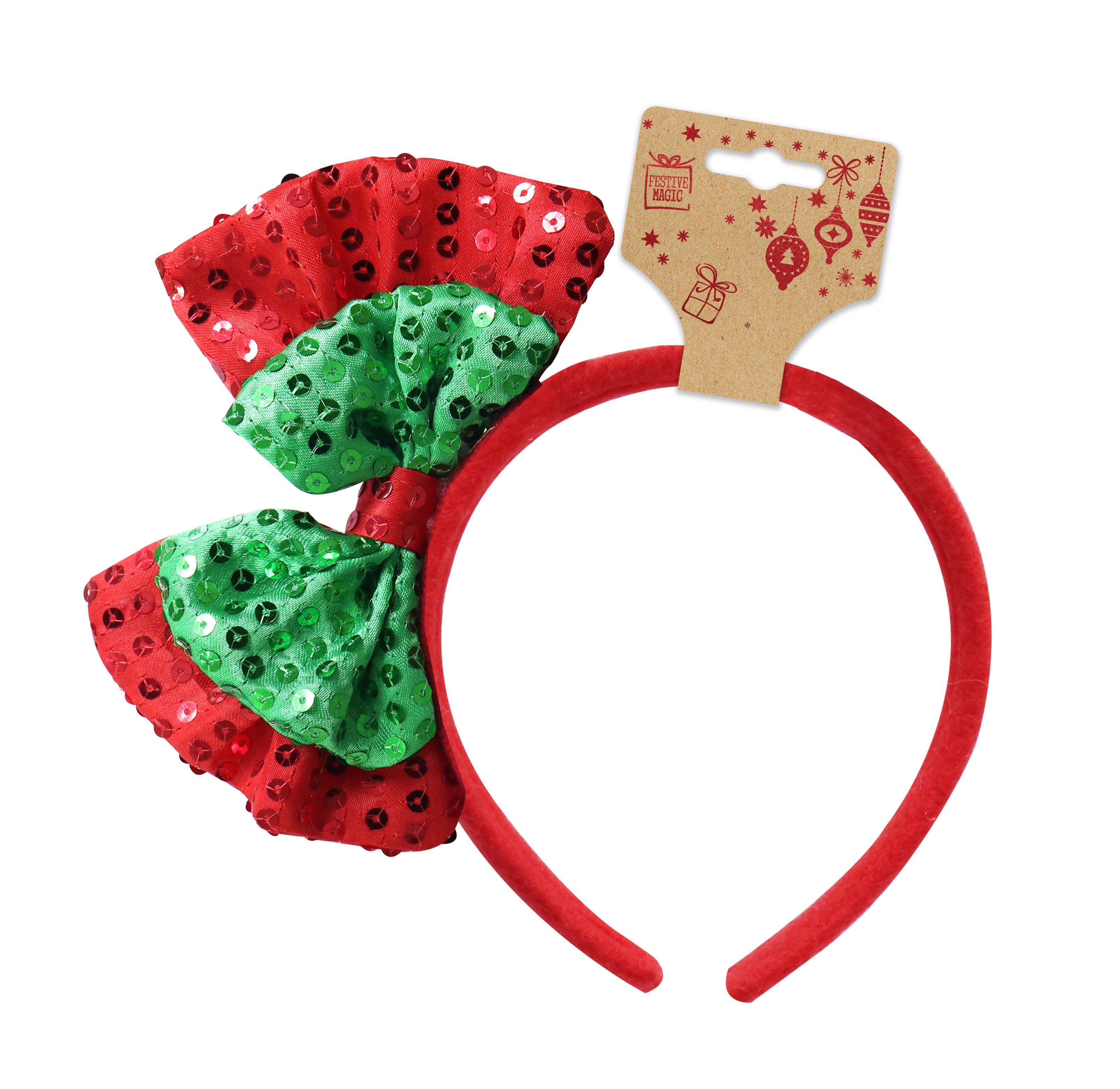 PASSATA CAPELLI FIOCCO XMAS